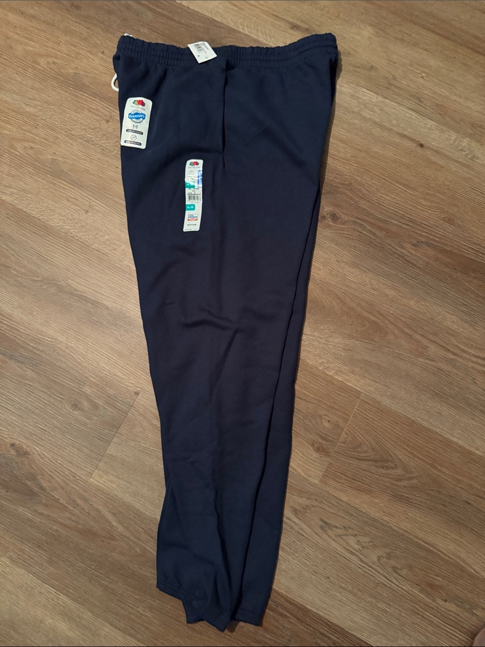Navy Blue Fleece Sweatpants